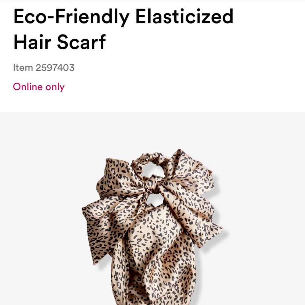 Brand New & Like New Misc Hair Accessory Bundle Satin Hair Scarf for Sleeping